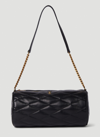 Saint Laurent Medium Sade Tube Bag In Black