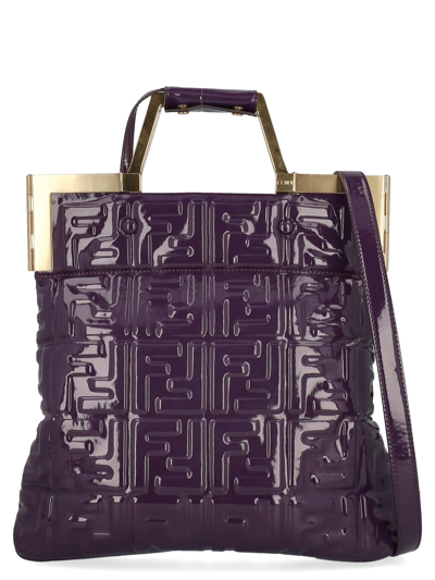 Pre-owned Handbag In Purple