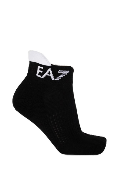 Ea7 Emporio Armani Logo In Black