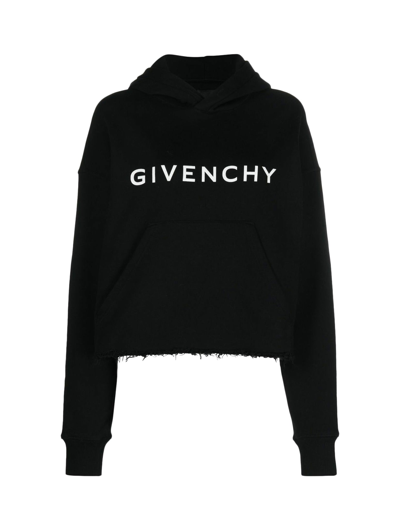 GIVENCHY CROPPED HOODIE