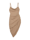 Jacquemus La Robe Saudade Voile Minidress In Nude & Neutrals
