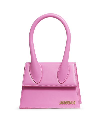 Jacquemus Le Chiquito Moyen In Pink & Purple