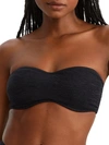 Freya Ibiza Waves Bandeau Bikini Top In Black