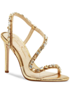 Jessica Simpson Women's Jaycin Evening Embelished Barely-there Dress Sandals Women's Shoes In Multi