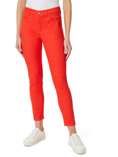 Jones New York Lexington Womens Ankle Natural Waist Skinny Jeans In Multi