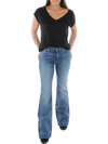 7 For All Mankind Dojo Ultra High Waist Wide Leg Jeans In Blue