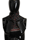 DOLCE & GABBANA Dolce & Gabbana  Umbrellas Patterned Shawl Fringe Men's Scarf