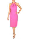Julia Jordan Twist Neck Sheath Dress In Multi