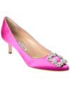 Manolo Blahnik Hangisi Pumps In Pink