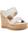STEVE MADDEN WIPEOUT WOMENS CASUAL PADDEN INSOLE WEDGE SANDALS