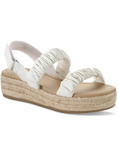 Sun + Stone Dovee Womens Ankle Strap Manmade Espadrilles In Multi