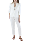 Kasper Crepe One-button Blazer In Multi