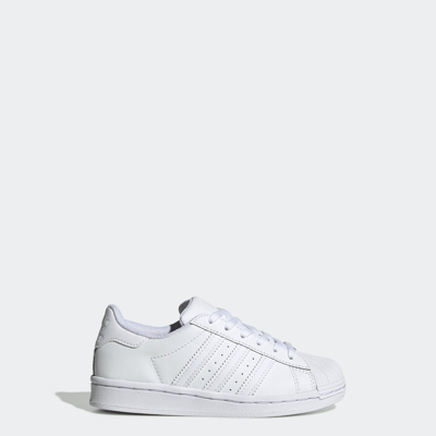 Adidas Originals Adidas Big Kids' Originals Superstar Casual Shoes In Footwear White/footwear White/footwear White