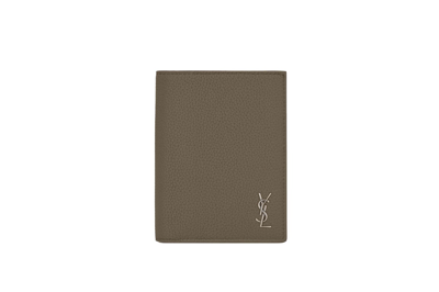 LE MONOGRAMME Bill clip wallet in CASSANDRE CANVAS AND SMOOTH