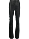 REMAIN BLACK GLOSSY FINISH TROUSERS,50042710019975079