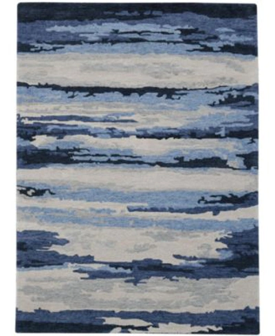 Amer Rugs Abstract Abs 7 Navy Rug