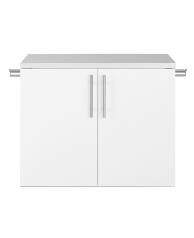 Prepac 30" 2-door Composite Wood Hang-ups Base Storage Cabinet In White
