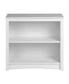 Prepac 31.5" 2-shelf Composite Wood Home Office Standard Bookcase In White