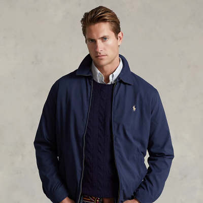 Ralph Lauren Bi-swing Jacket In Refined Navy