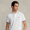 Polo Ralph Lauren Classic Fit Mesh Polo Shirt In White