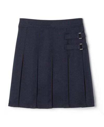 French Toast Big Girls Adjustable Waist 2-tab Scooter In Navy