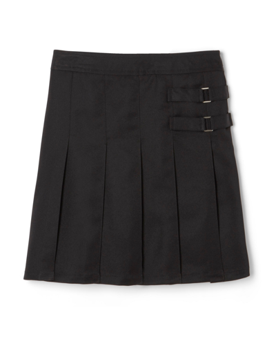 French Toast Big Girls Adjustable Waist Two-tab Scooter Skirt In Black