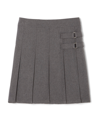 French Toast Little Girls Adjustable Waist Two-tab Scooter Skirt In Gray