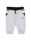 Bosswear Logo-print Track Pants In Grey