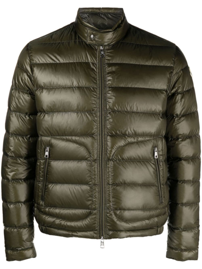 Moncler Acorus Down Jacket In Green