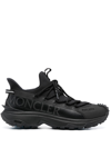 Moncler Trailgrip Lite2 Nylon Sneakers In Black