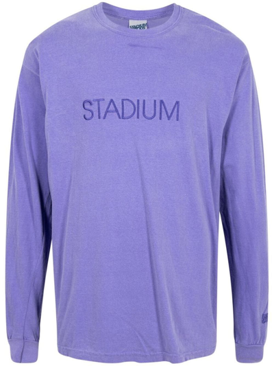 Stadium Goods Outline Long-sleeve "violet" T-shirt In Purple