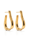 ALIGHIERI THE LINK OF WANDERLUST HOOP EARRINGS