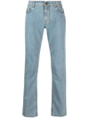 Corneliani Straight-leg Jeans In Blue