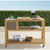 Frontgate Isola Console With Beverage Tub In Natural