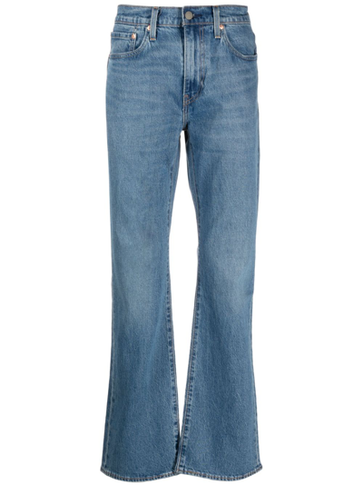 Levi's High-rise Bootcut Jeans In Blue