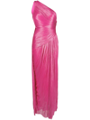 MARIA LUCIA HOHAN ESTHER ONE-SHOULDER GOWN