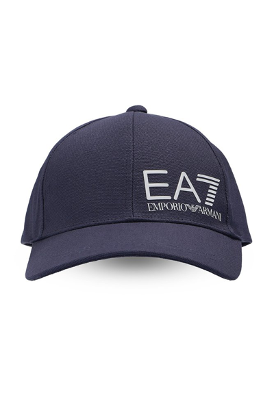 Ea7 Emporio Armani Logo Baseball Cap Navy