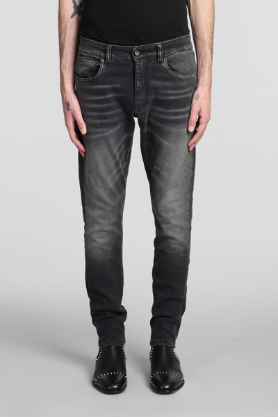 Salvatore Santoro Jeans In Black Denim