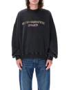 Off-white Digit Bacchus Over Crewneck Black Multic In Black Multi