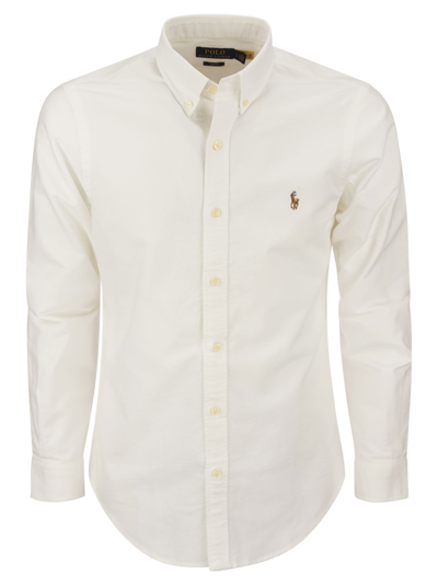 Polo Ralph Lauren 'oxford' Shirt In White