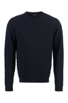 GIORGIO ARMANI VIRGIN WOOL CREW-NECK SWEATER