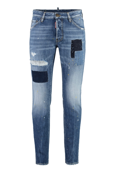 Dsquared2 Cool Guy 5-pocket Jeans In Navy