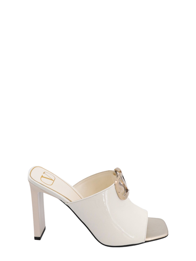 Valentino Garavani Mule In White