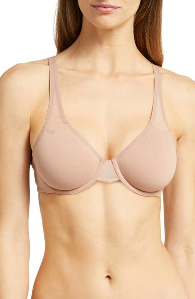 Wacoal Body By  2.0 Underwire Seamless Convertible Bra In Roebuck