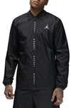Nike Black Jordan Essentials Jacket In Black/white