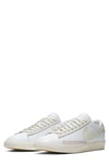 Nike Men's Blazer Low Leather Shoes In White
