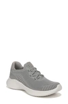 Naturalizer Emerge Slip-on Sneaker In Titanium Grey Flyknit Fabric
