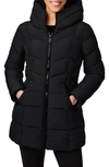 BERNARDO HOODED WATER RESISTANT PUFFER JACKET