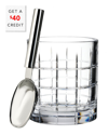 WATERFORD WATERFORD CLUIN SHORT STORIES ICE BUCKET WITH SCOOP WITH $40 CREDIT
