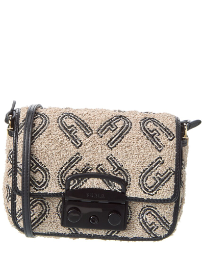 Furla Metropolis Mini Crossbody In Brown